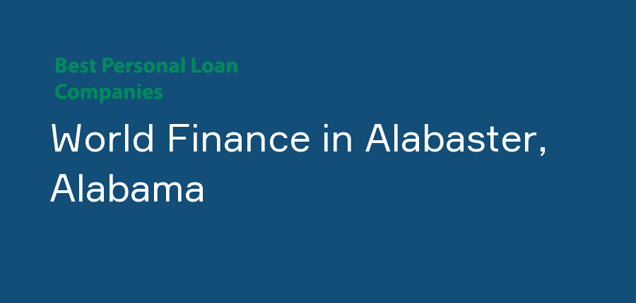 World Finance in Alabama, Alabaster