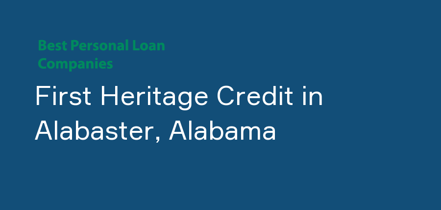 First Heritage Credit in Alabama, Alabaster