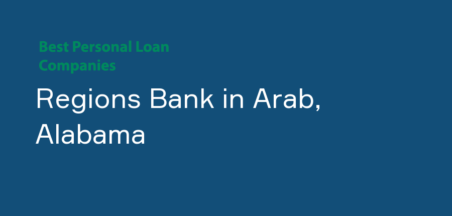 Regions Bank in Alabama, Arab