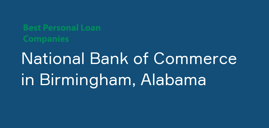 National Bank of Commerce in Alabama, Birmingham