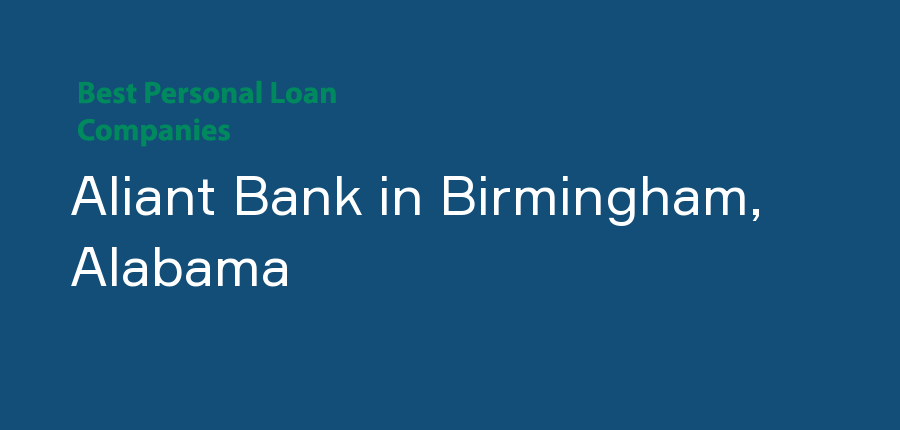 Aliant Bank in Alabama, Birmingham