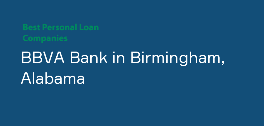 BBVA Bank in Alabama, Birmingham