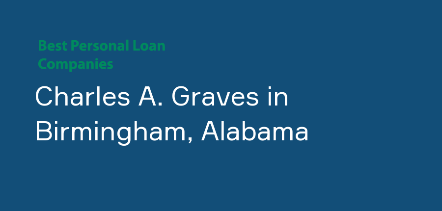 Charles A. Graves in Alabama, Birmingham