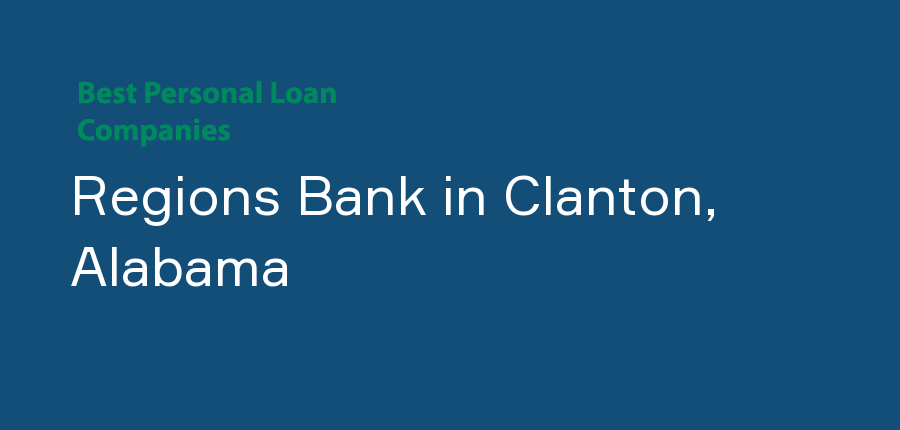 Regions Bank in Alabama, Clanton
