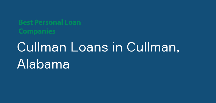 Cullman Loans in Alabama, Cullman