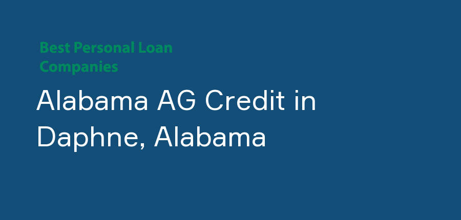 Alabama AG Credit in Alabama, Daphne