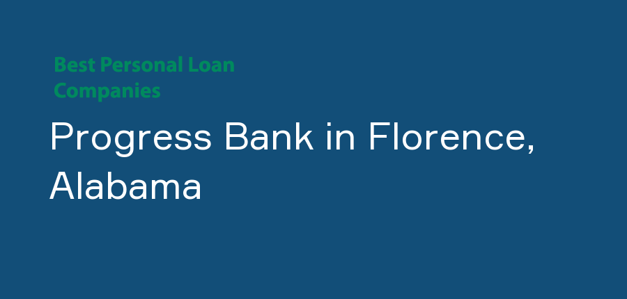 Progress Bank in Alabama, Florence