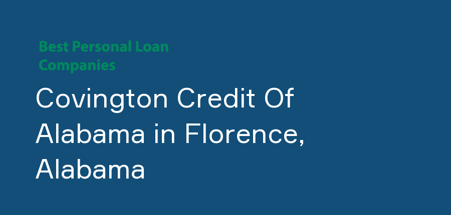Covington Credit Of Alabama in Alabama, Florence