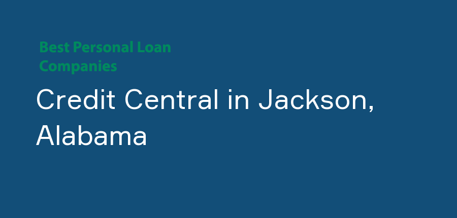 Credit Central in Alabama, Jackson