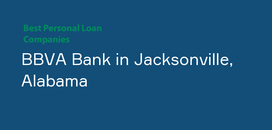 BBVA Bank in Alabama, Jacksonville
