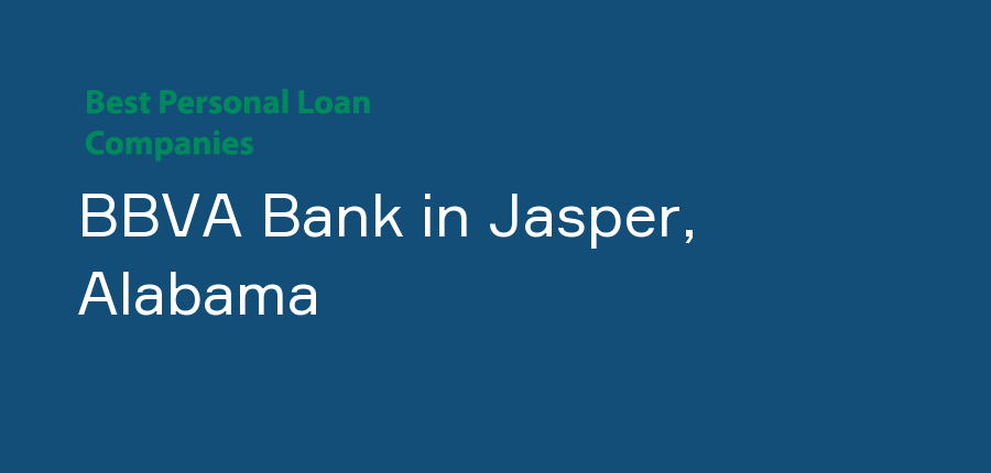 BBVA Bank in Alabama, Jasper