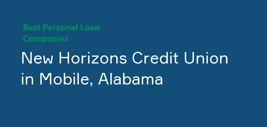 New Horizons Credit Union in Alabama, Mobile