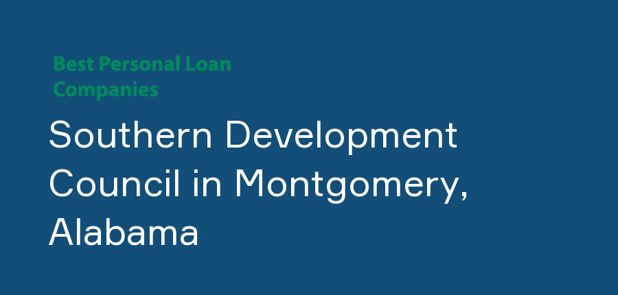 Southern Development Council in Alabama, Montgomery