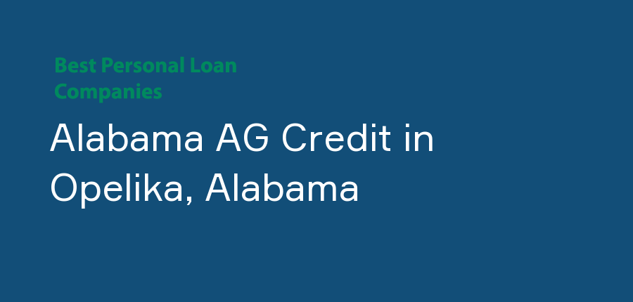 Alabama AG Credit in Alabama, Opelika