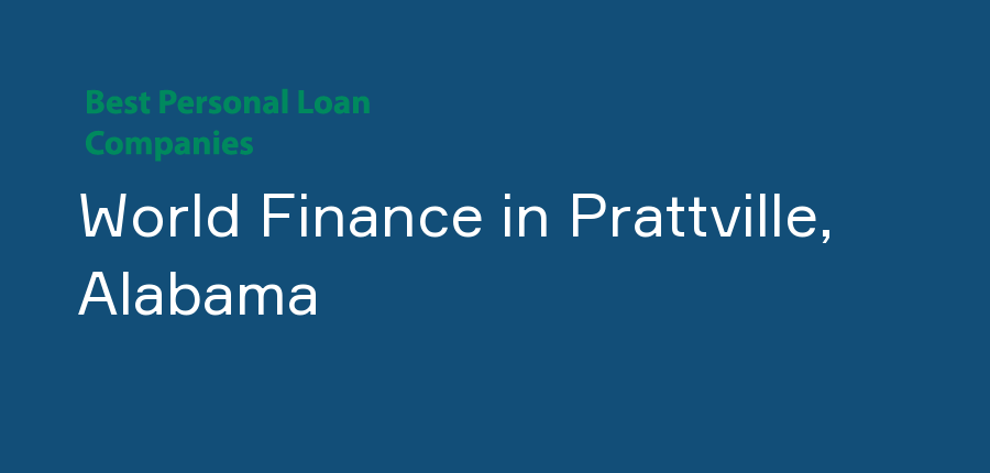 World Finance in Alabama, Prattville