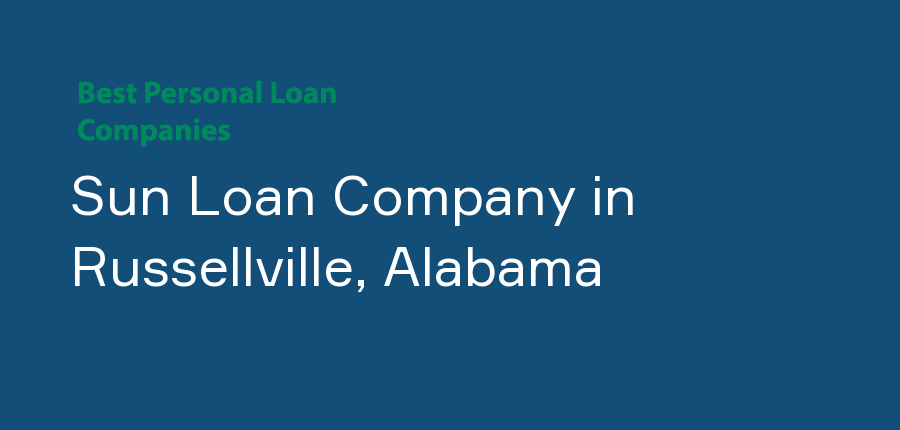 Sun Loan Company in Alabama, Russellville