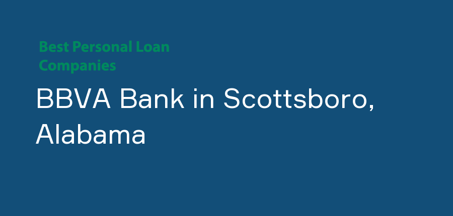 BBVA Bank in Alabama, Scottsboro