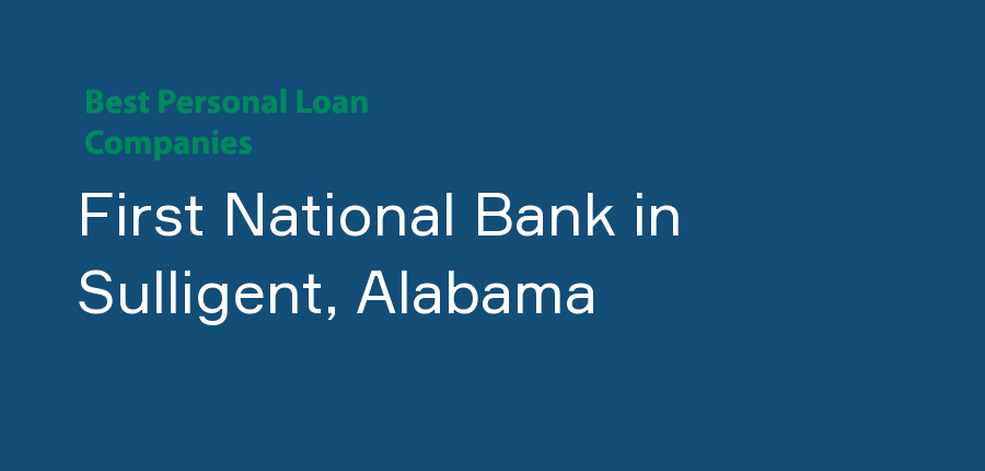 First National Bank in Alabama, Sulligent