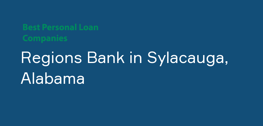 Regions Bank in Alabama, Sylacauga