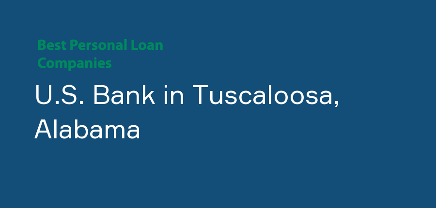 U.S. Bank in Alabama, Tuscaloosa