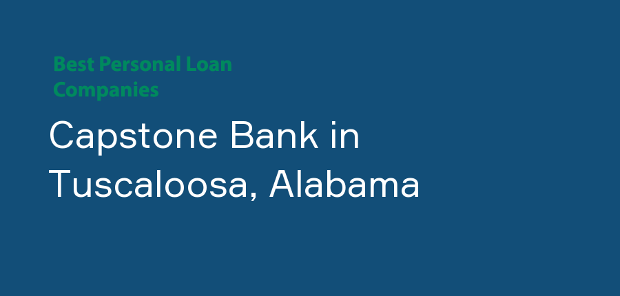 Capstone Bank in Alabama, Tuscaloosa