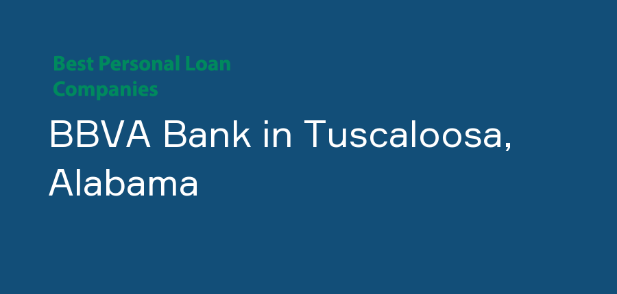 BBVA Bank in Alabama, Tuscaloosa