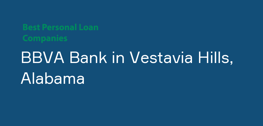 BBVA Bank in Alabama, Vestavia Hills