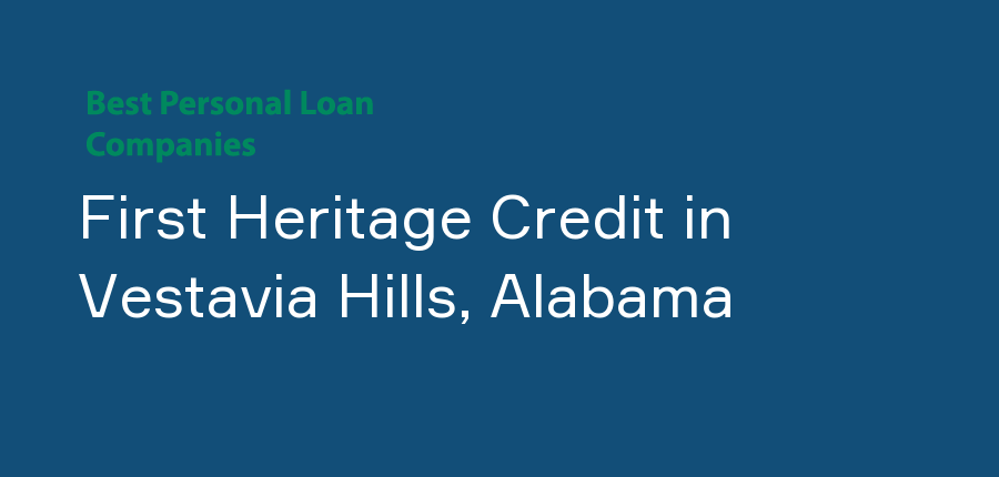 First Heritage Credit in Alabama, Vestavia Hills