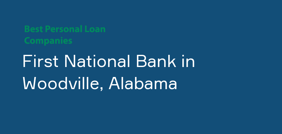 First National Bank in Alabama, Woodville