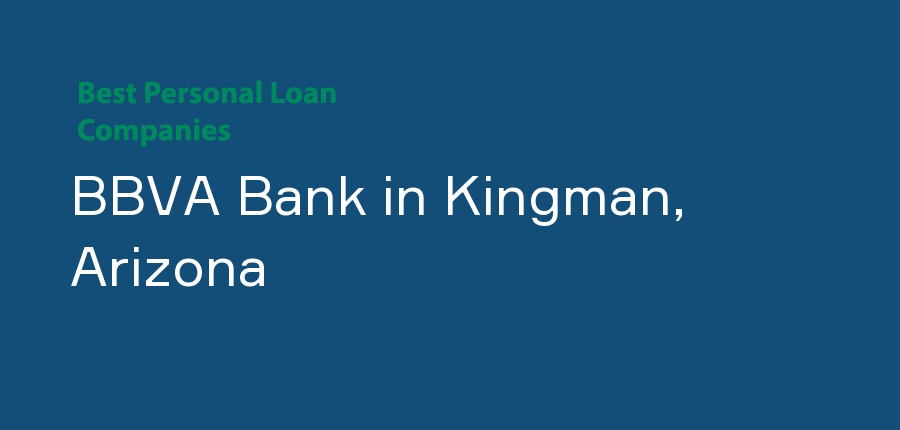 BBVA Bank in Arizona, Kingman