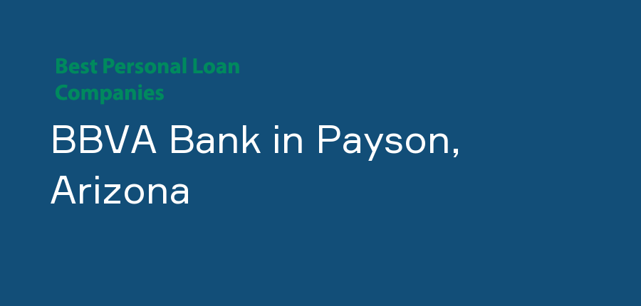 BBVA Bank in Arizona, Payson
