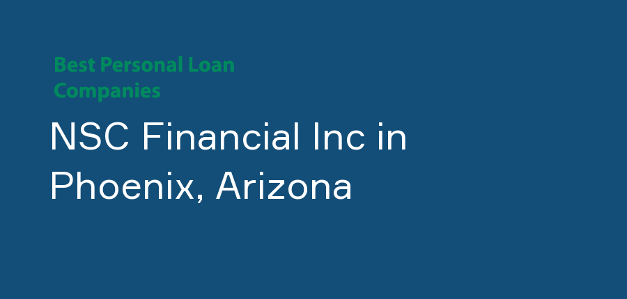 NSC Financial Inc in Arizona, Phoenix