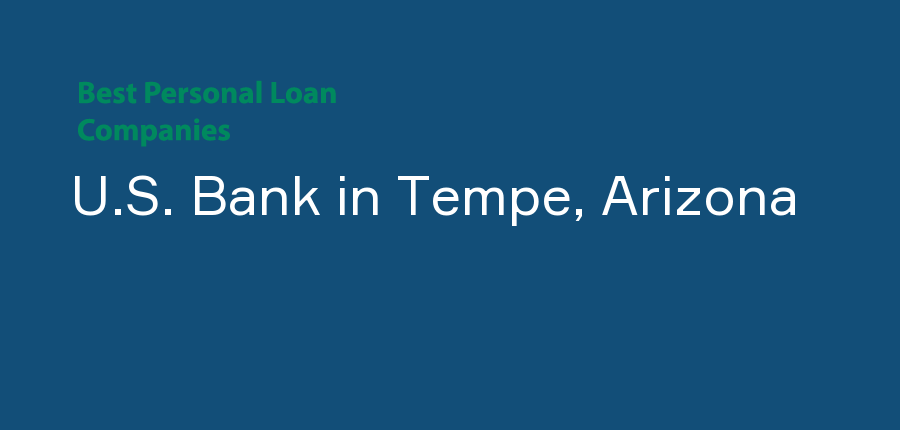 U.S. Bank in Arizona, Tempe