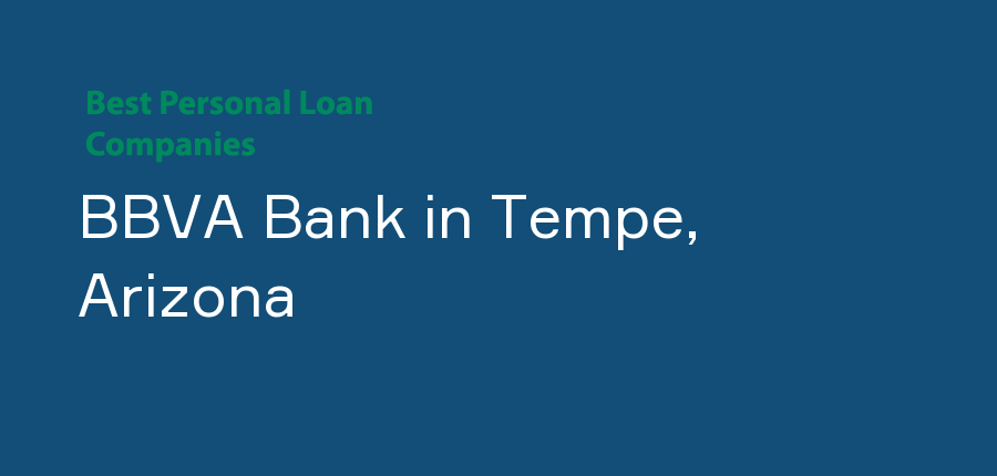 BBVA Bank in Arizona, Tempe
