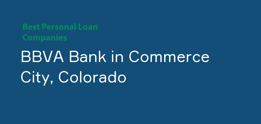 BBVA Bank in Colorado, Commerce City
