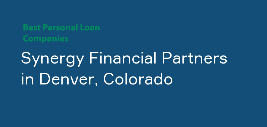 Synergy Financial Partners in Colorado, Denver