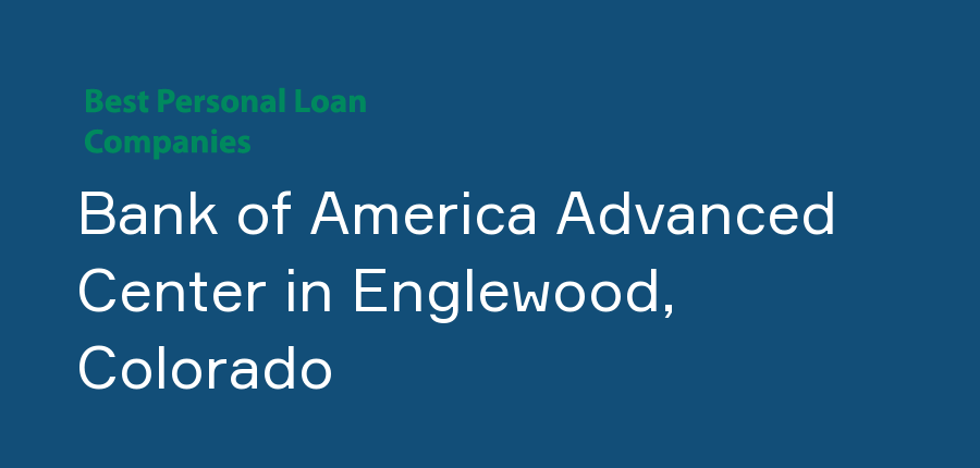 Bank of America Advanced Center in Colorado, Englewood