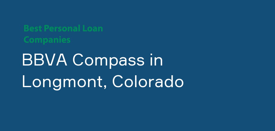 BBVA Compass in Colorado, Longmont