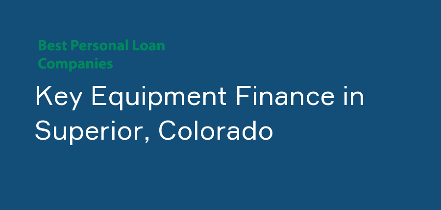 Key Equipment Finance in Colorado, Superior