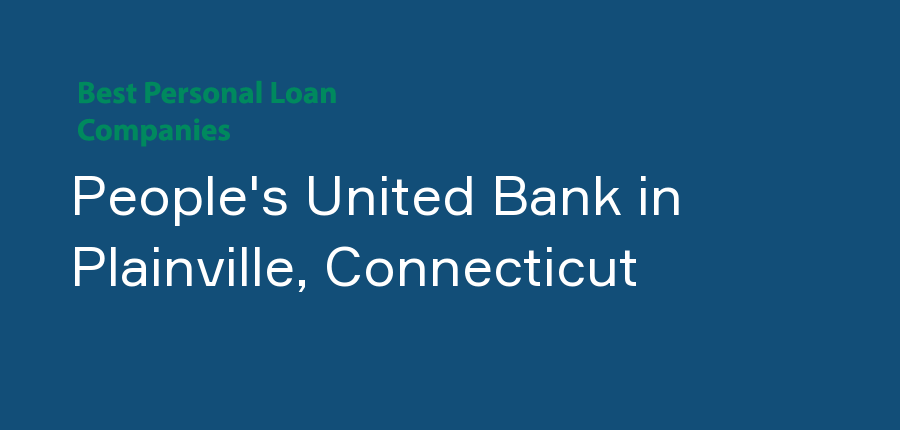 People's United Bank in Connecticut, Plainville