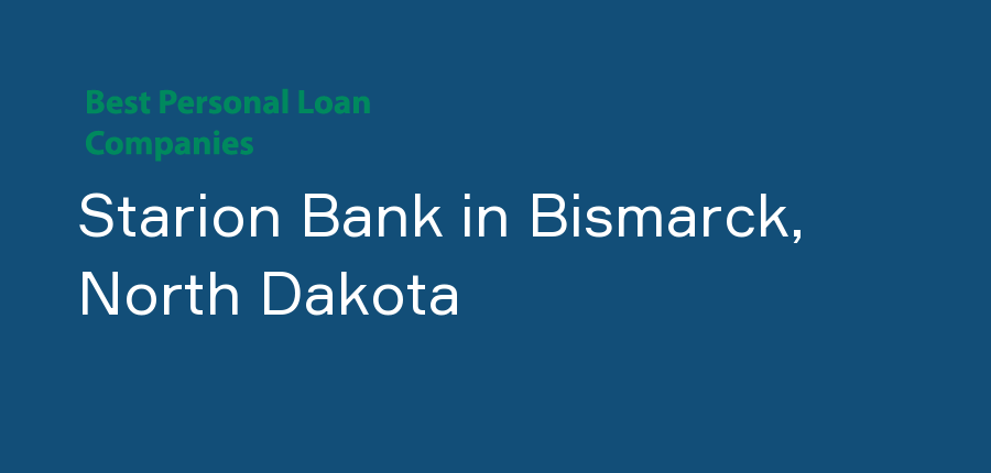 Starion Bank in North Dakota, Bismarck