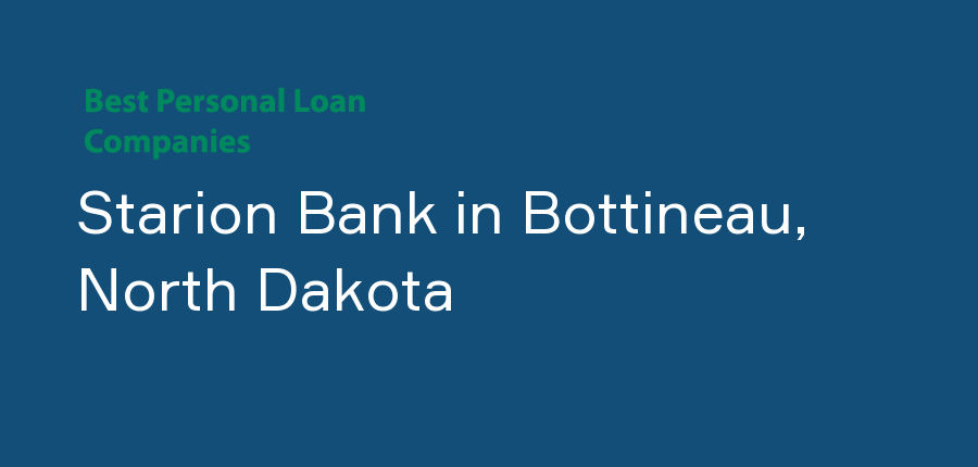 Starion Bank in North Dakota, Bottineau