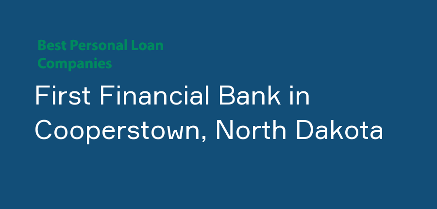 First Financial Bank in North Dakota, Cooperstown