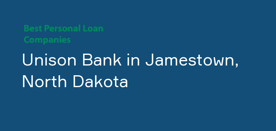 Unison Bank in North Dakota, Jamestown