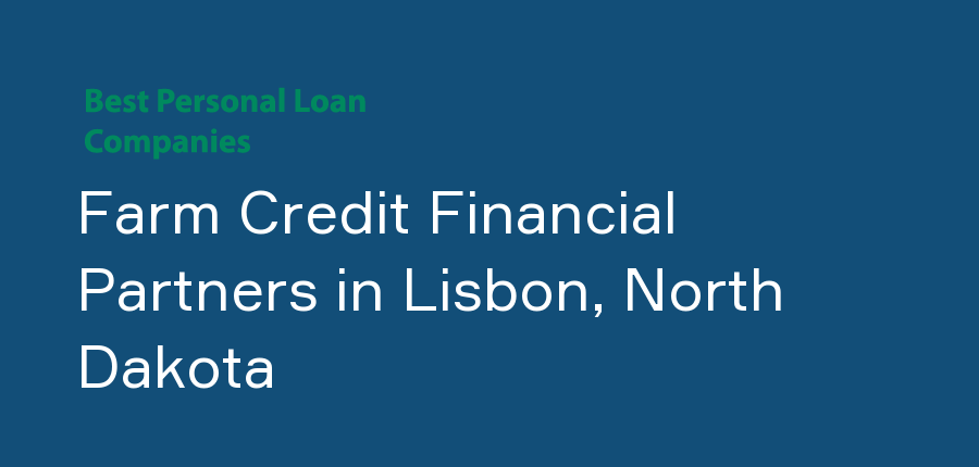 Farm Credit Financial Partners in North Dakota, Lisbon