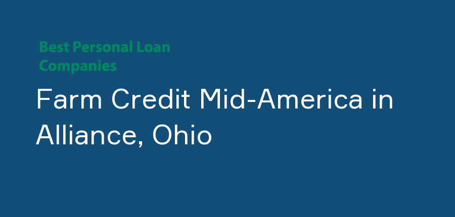 Farm Credit Mid-America in Ohio, Alliance