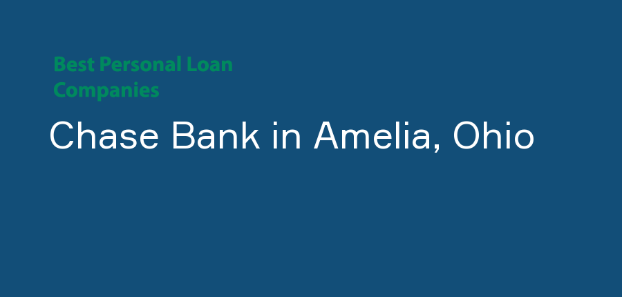 Chase Bank in Ohio, Amelia