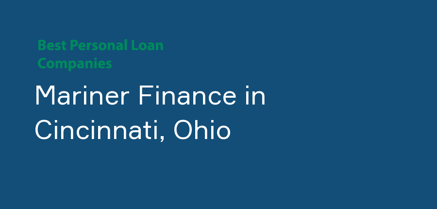 Mariner Finance in Ohio, Cincinnati