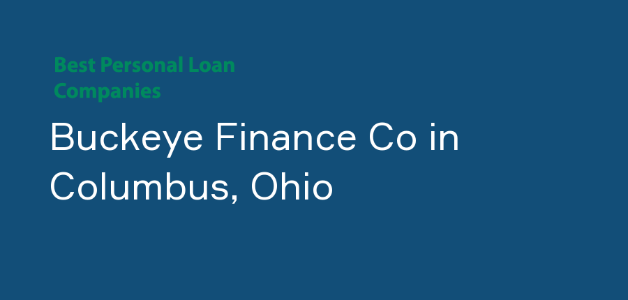 Buckeye Finance Co in Ohio, Columbus