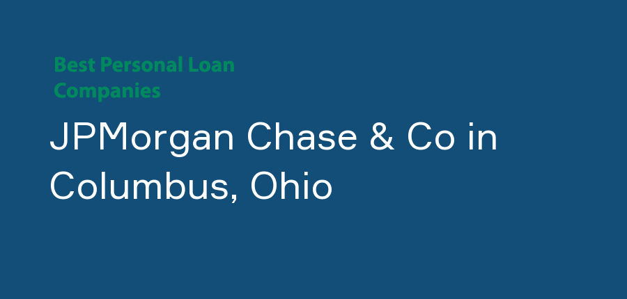 JPMorgan Chase & Co in Ohio, Columbus